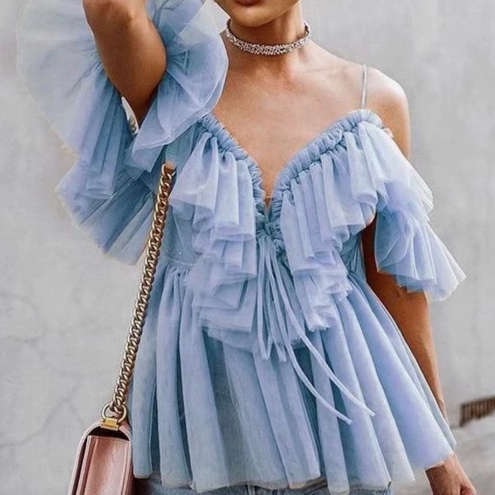 Brand NEW Maxwell Ruffle Blouse